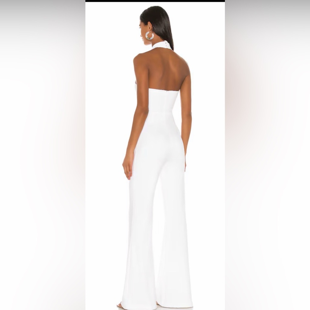 Amanda Uprichard X REVOLVE Zahara Jumps in Optic White - Picture 3 of 6